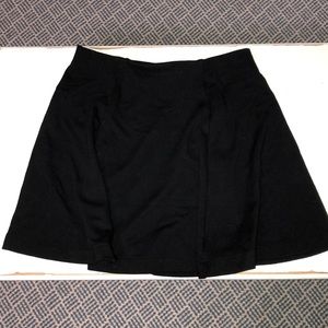 Black circle skirt